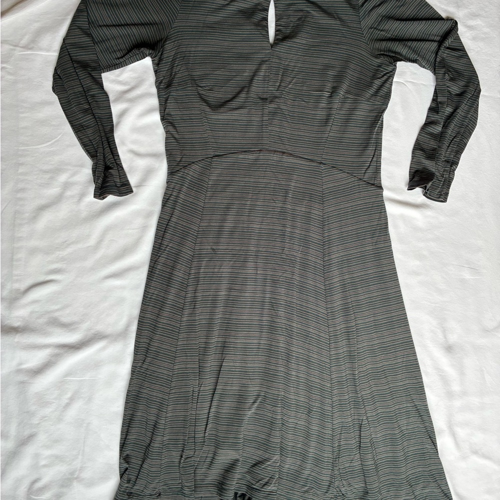 Nau Charcoal Long Sleeve Dress